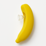 6'' Silicone Pipe Banana Shape Smoking Pipe - Image 2
