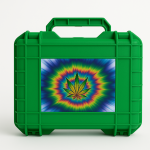 Smoke Set w/ 4.5" Glass Rig, Grinder, Jar, Ashtray, Sculpting Tool & 30 Cones - Image 9