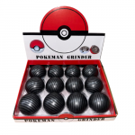 55mm spherical Metal Grinder-Black Carbon Fibre