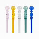 5''Colorful Atomic Glass hand pipe with , - Image 2