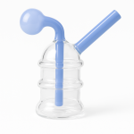 4" Mini Glass Bubbler Bong