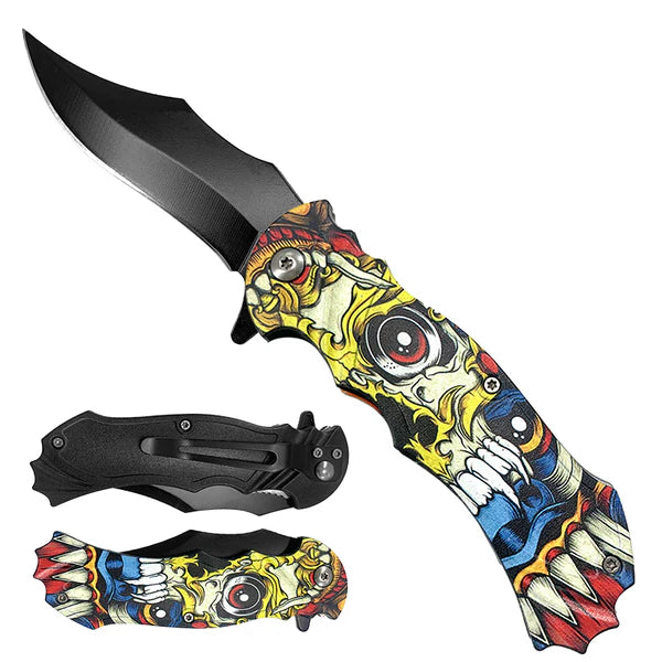 4" Black Blade / Eye Handle