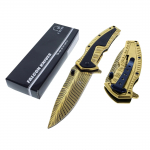 3" Gold Blade / Gold Handle - Image 4