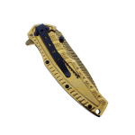 3" Gold Blade / Gold Handle - Image 2