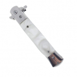 3 3/4" Black Blade / White Acrylic Handle - Image 4