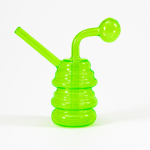 5" Ring-Y-Shape Glass Bubbler - Image 2