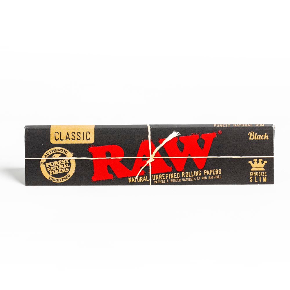 Raw Classic Black King Size Booklet